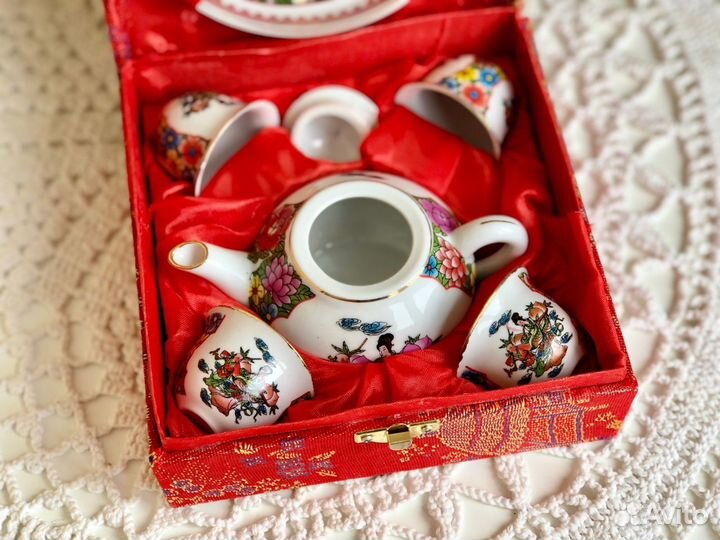 Чайный сервиз или набор для саке / сакэ