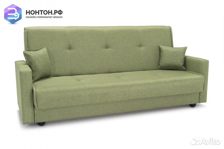 Диван книжка Прайм светло-зеленый