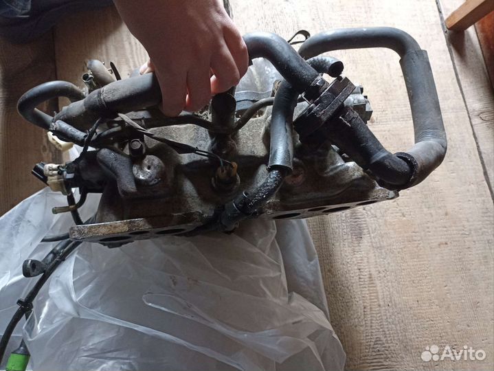 Коллекектор выпускной в сборе mazda 626 gd