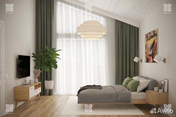 Строительство каркасного дома по проекту Гоген