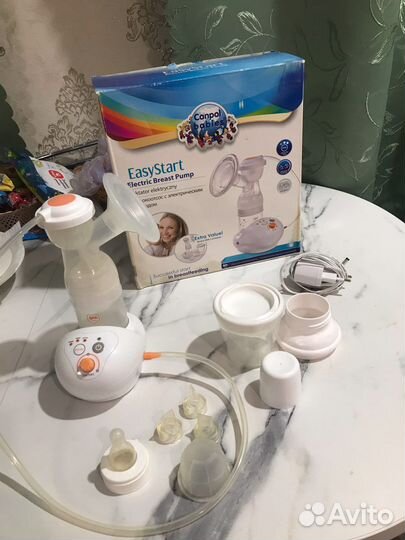 Молокоотсос Canpol Babies EasyStart электрический