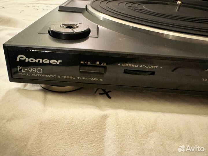 Проигрыватель винила pioneer PL-990