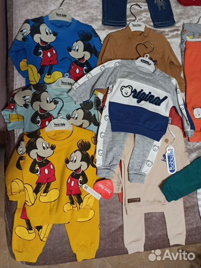 Вещи на мальчика от 62-68-74-80см