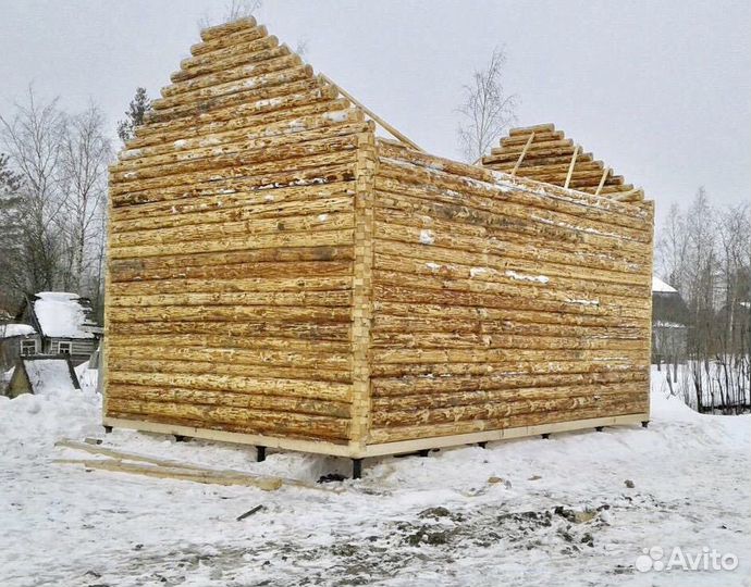Сруб 6Х9м. Доставка Бесплатно