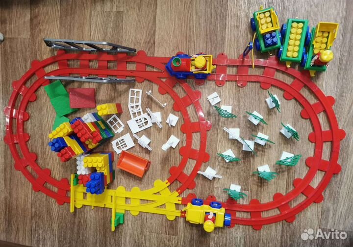 Конструктор Bauer Железная Дорога. Стройка