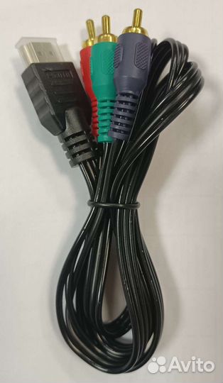 Кабель hdmi на 3 RCA