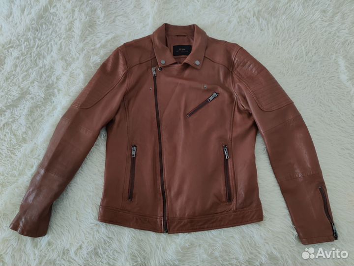 Куртка кожаная Urban Fashion for Men