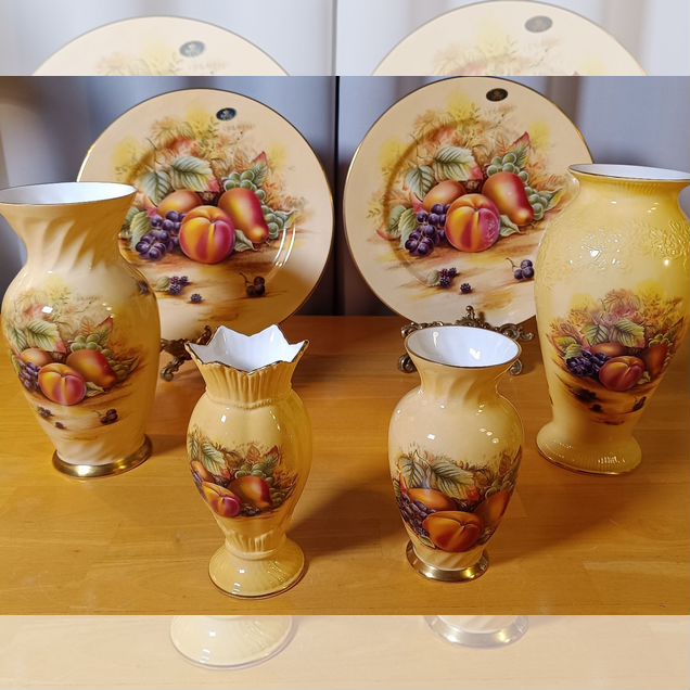 Фарфор aynsley "Orchard Gold "