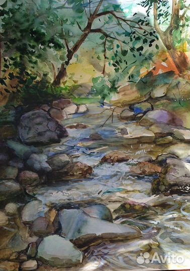 Акварельные картины