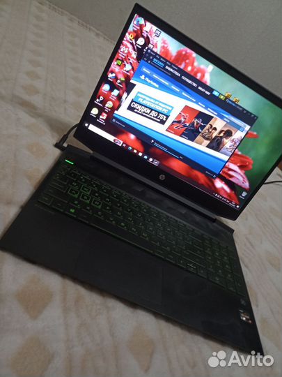 Игровой ноутбук HP Pavilion Gaming GTX 1650 4GB