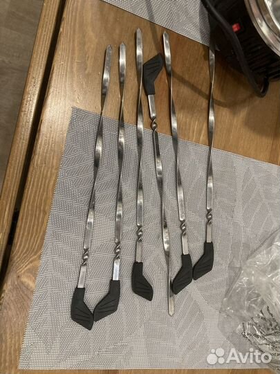 Электрическая шашлычница redmond RBQ-0252-Е