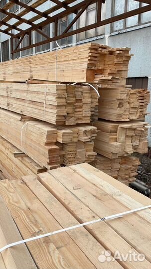 Доска обрезная 25х150х6000мм от производителя