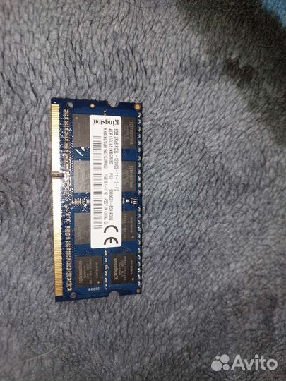 Оперативная память для ноутбука 8 GB, ddr3l