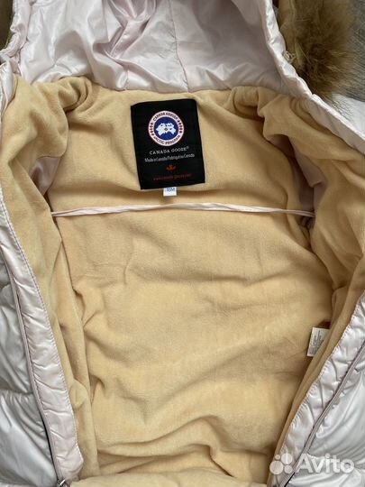 Зимний комбинезон для девочки 74-86 canada goose