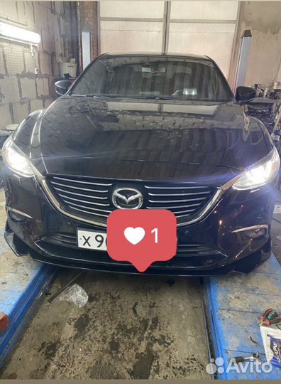 Сплиттер губа Mazda