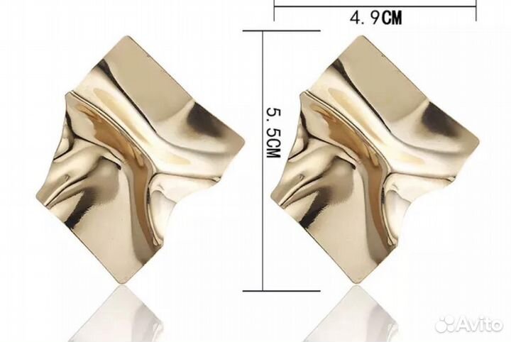 Серьги новые