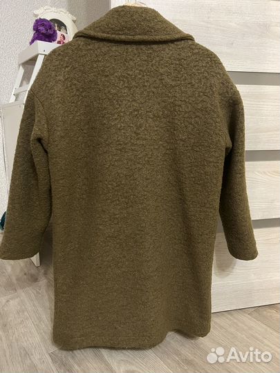 Пальто шерстяное Mango