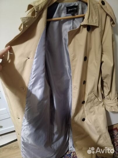 Плащ тренч stradivarius