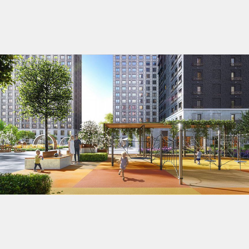 1-к. квартира, 54,7 м², 27/39 эт.