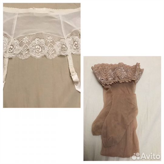 Чулки, пояс для чулок женские