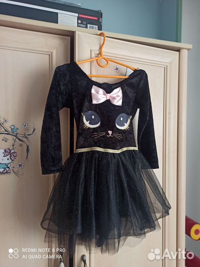 Костюм детский новый год кошка