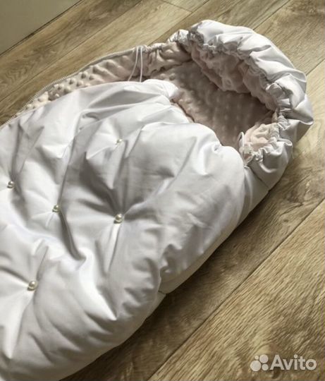 Конверт на выписку зимний-конверт в коляску