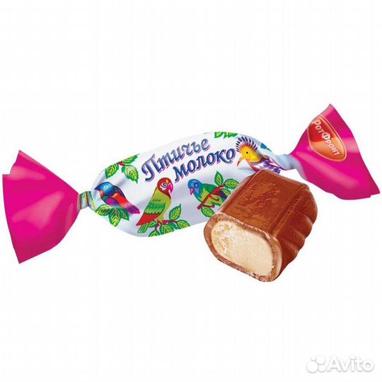Конфеты карамель леденцовая Птичье молоко 250г