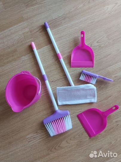 Игрушки Набор детский для уборки б/у прописи б/у