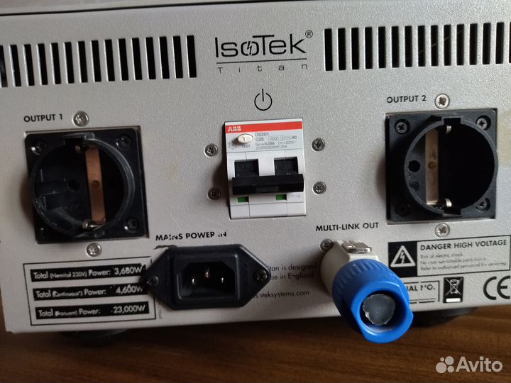 Сетевой фильтр Isotek Titan