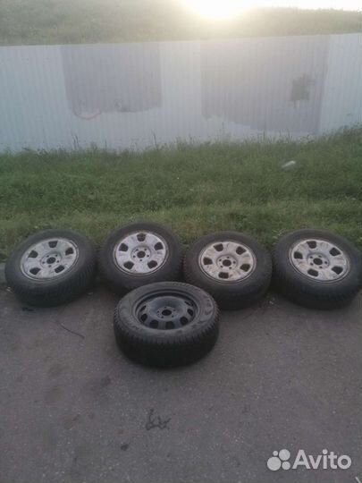 Колёса 16 радиус зима+запаска новая