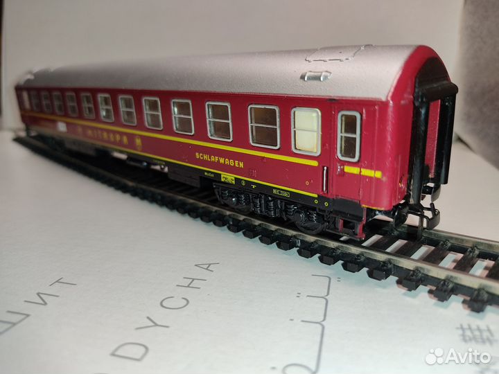 Модель 1:87 спального вагона Mitropa piko Schicht