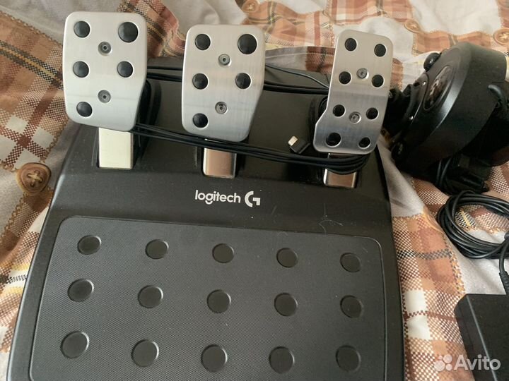 Игровой руль logitech g920 с шифтером