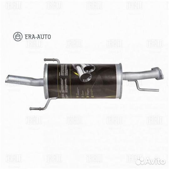 Trialli EMM2111 Глушитель для а/м Opel Astra G (98) 1.4i/1.6i осн. (алюм. сталь) (EMM 2111)