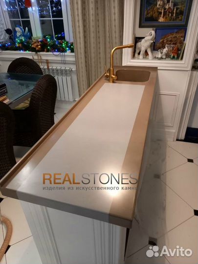 Столешницы, подоконники из иск. акрилового камня