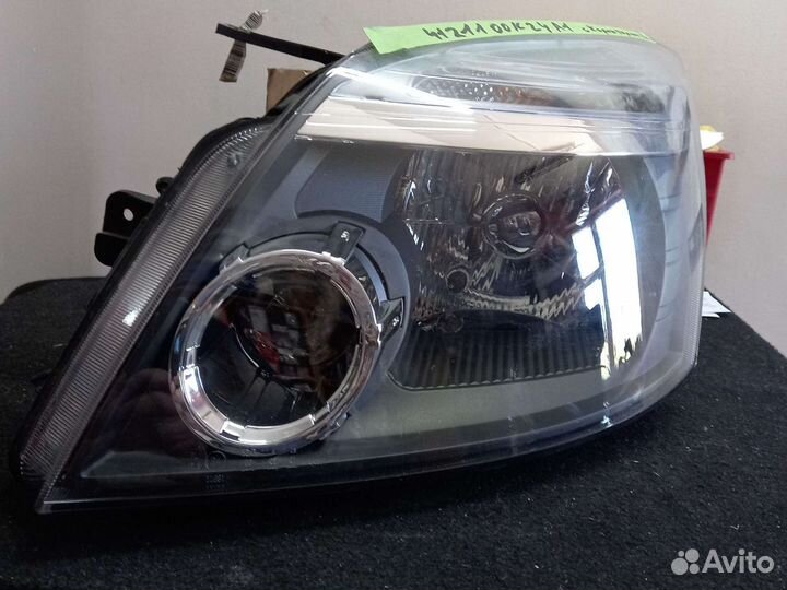 Фара на Hover H3 черная и хром.левые