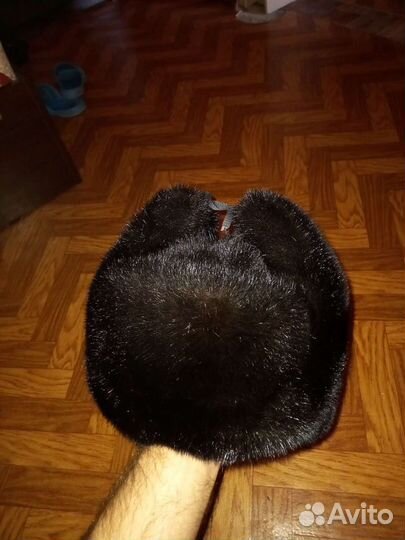 Мужская шапка норковая 58р