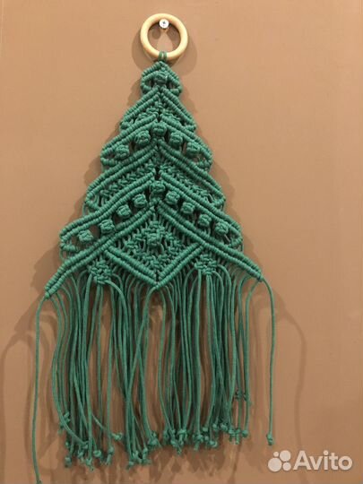 Новогоднее украшение на стену