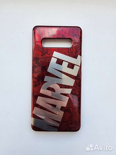 Чехол Marvel на Samsung S10 Plus