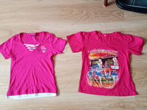 Розовая футболка хлопок Тайланд морячка бесплатно