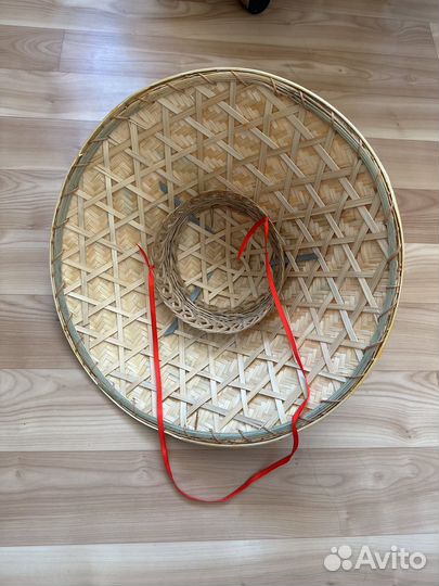 Шапка плетеная из вьетнама