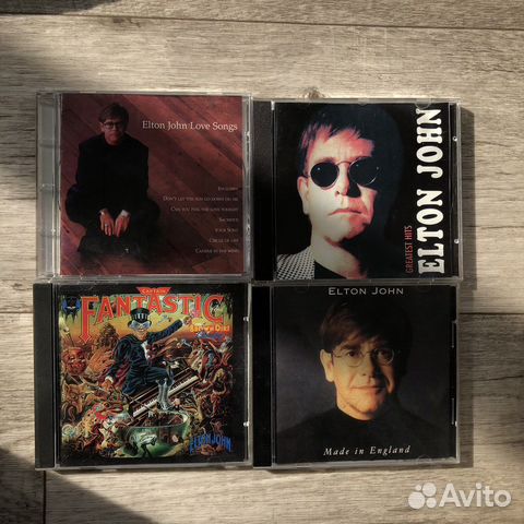 CD диски Elton John