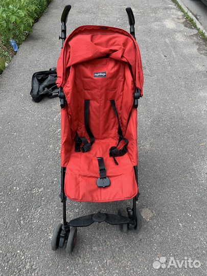Коляска peg perego pliko mini с чехлом