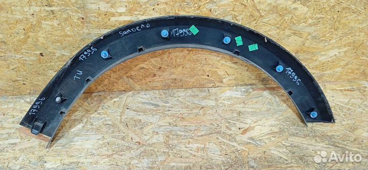 Молдинг крыла переднего левого Renault Sandero