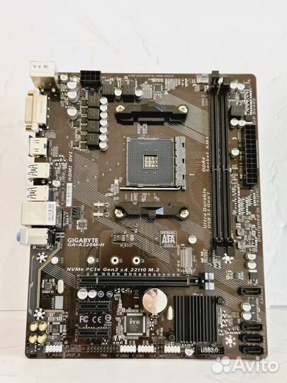 Материнская плата gigabyte GA-A320M-H AM4