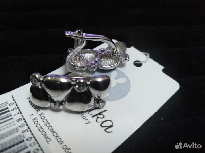 Серьги (Ag 925) 4,49 гр. (626)