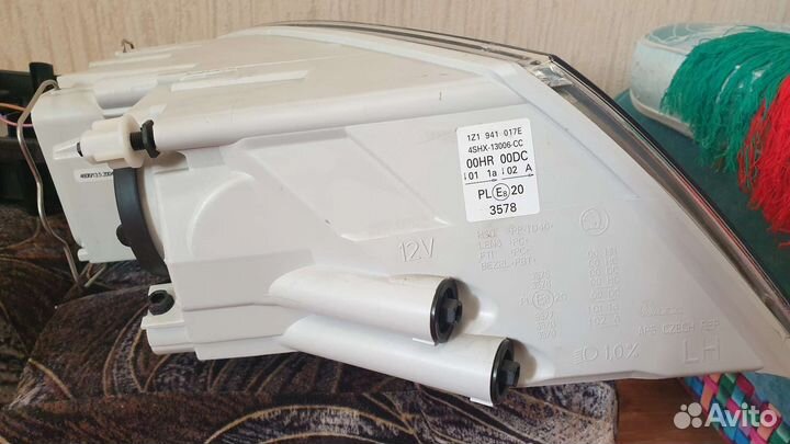 Фара skoda octavia a5 ксенон новая оригинал левая