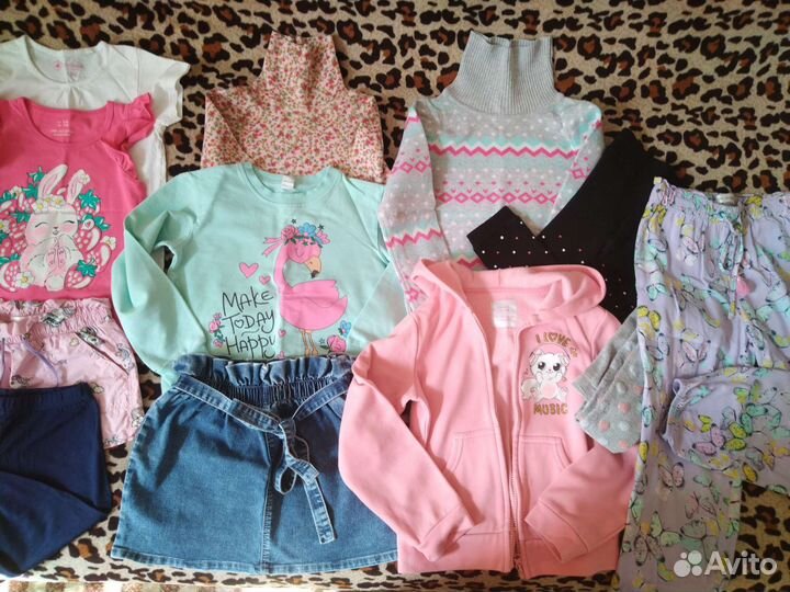Пакет вещей на девочку