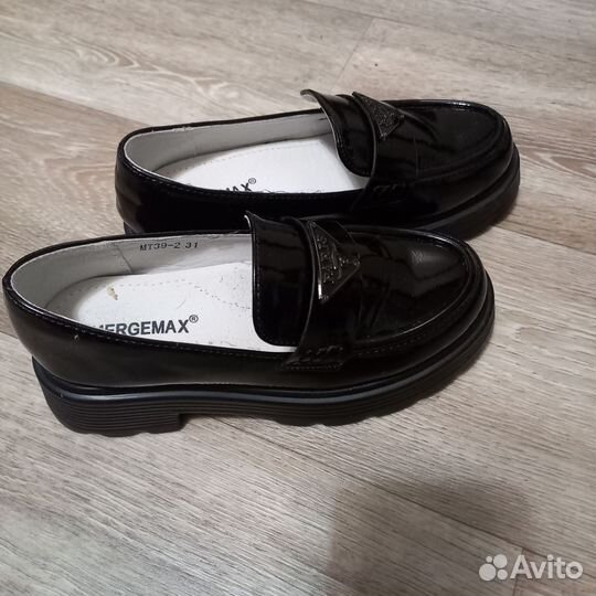 Лоферы для девочки 31 размер