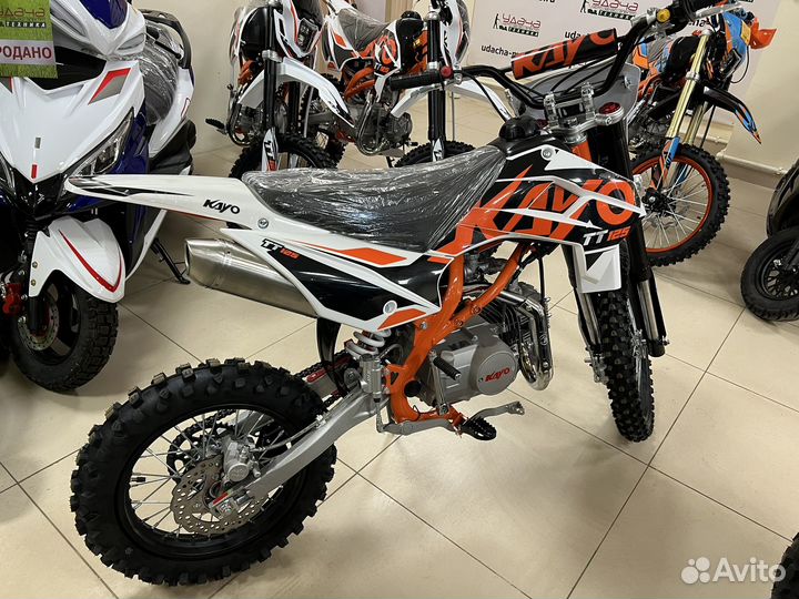 Питбайк kayo basic K125EM 17/14 KRZ