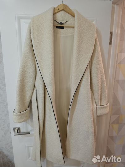 Пальто шерсть в стиле Шанель